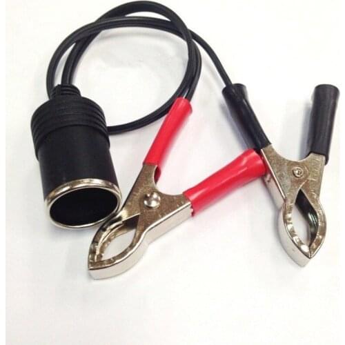 Plug Connector Emergency Battery Jump Cable Alligator Clip for Car Trucks Jump Starter Battery To Car Cigarette Lighter Charger