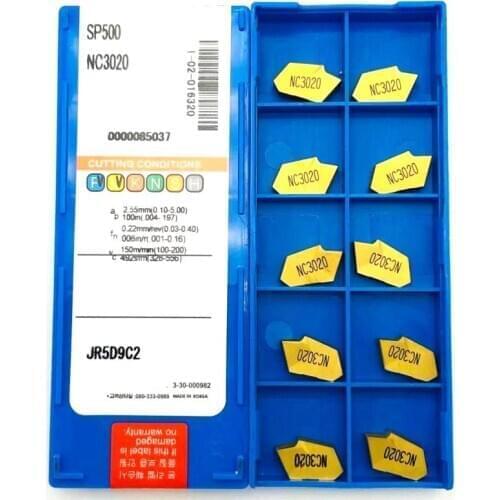 10 pieces SP500 NC3020 high quality 5mm cemented carbide inserts slotting separate tool cutting tools CNC machine turning tool