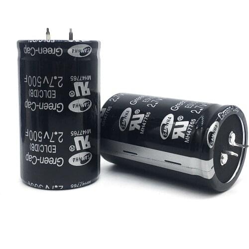 6 Piece Ultracapacitor 2.7V500F Automotive rectifier capacitance 16V83F Farad capacitor 35*60