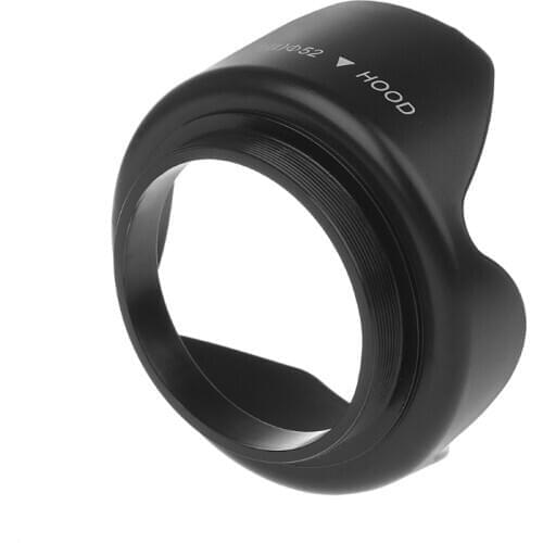 77/72/67/62/58/55/52/49mm Screwed Flower Petal Sunshade Lens Hood For Canon Sony DSLR Camera