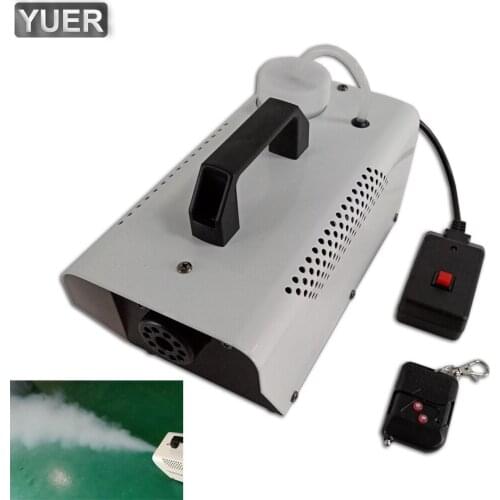 Wireless Remote Control 400W Smoke Machine Mini LED Fog Machine Smoke Ejector DJ Party Fogger Stage Effect Lighting