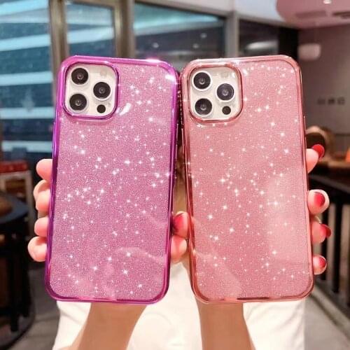 Shiny Bling Diamond Glitter Case For iPhone 12 mini 11 Pro X XS MAX XR 7 8 Plus SE 2020 Rhinestone Soft Silicone Back Cover