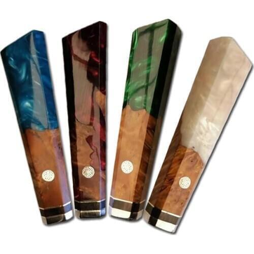 DIY knife handle Fit Home Tool Stainless Steel Ring Hardwood DIY