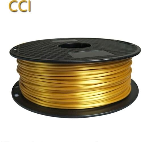 Slik pla Gold 3D Printer filament 2.85mm 1kg (2.2lbs) Spool Filament Silky Gold Rich Luster Shiny 3d pen printing material