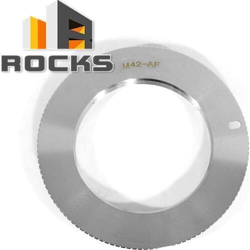 M42 Lens to suit for Sony for Alpha for Minolta for MA Mount Camera Adapter Ring Silver