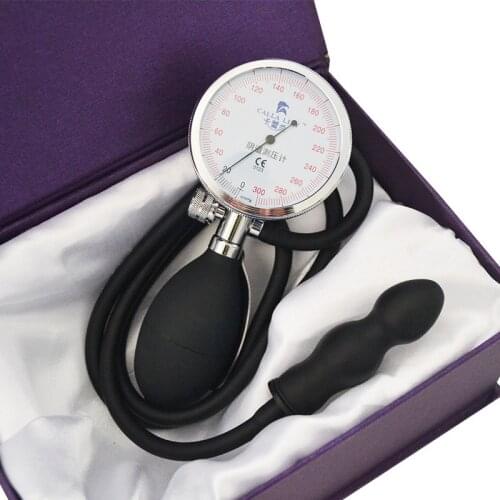 Theme Machine Inflatable Vagina Anal Plug Ball Pressure Gauge Relaxation State Measurement Women Sex Toys