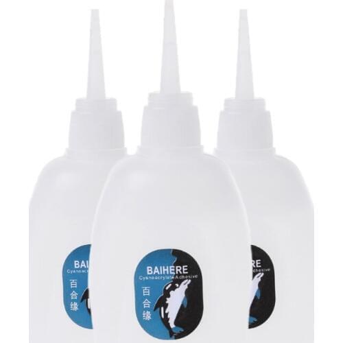 Instant Strong Super Glue 502 Cyanoacrylate Adhesive Wood Rubber Leather Craft