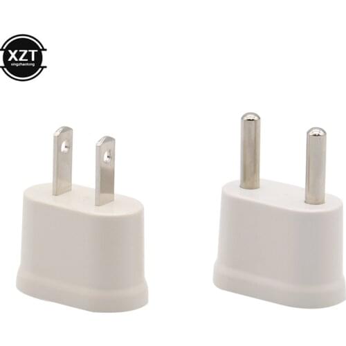 Mini EU US Conversion Plug Internation Travel AC Power Charging Adapter Lightweight Portable Wall Charger Electrical 2Pin Socket