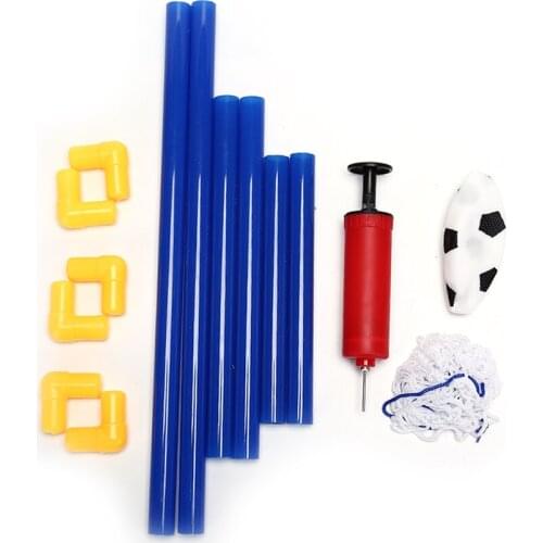 Mini Football Soccer Ball Goal Post Net Set + Pump Kids Sport Indoor Outdoor Games Toys Child Gift hot sale