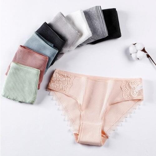 Underwear Women Panties Cotton Briefs Sexy Panties Sports breathable Underpants Solid Panty Girls Lingerie Seamless Shorts Lady