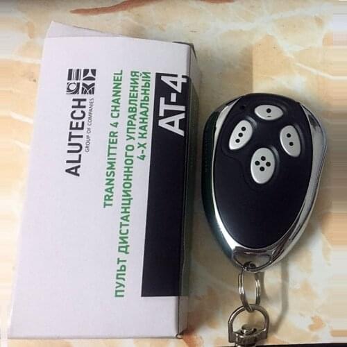 Alutech AT-4 AN-Motors AT 4 remote control duplicator 433.92MHZ rolling code 4 channel garage door gate remote control key fob
