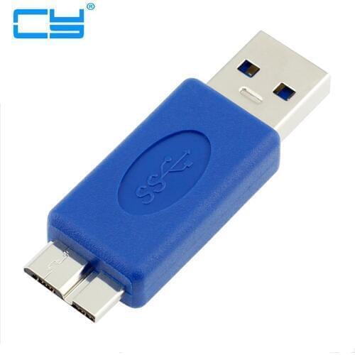 Standard USB 3.0 Type A Male to USB 3.0 Micro B Male Plug Connector Adapter USB3.0 Converter Adaptor AM to MicroB