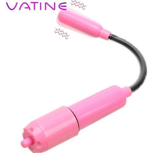 VATINE Magic Wand Vibrator Stick Anal Plug Vagina Massager Clitoris Stimulator Sex Toys for Women Men Flirting Toys