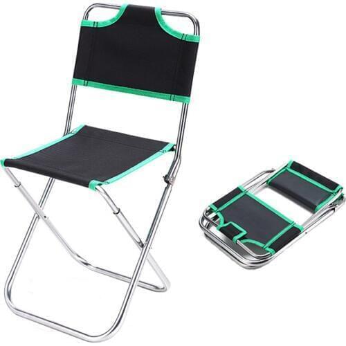 High quality Aluminum Folding Fishing Chair with Backrest Protable Outdoor multifunctional folding Chair stool