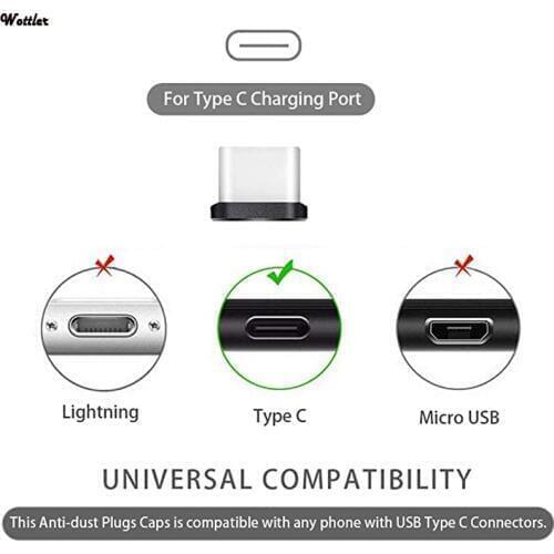 Type-c Dust Plug Aluminium Alloy Type C Port Jack CellPhone USB-C Charging Stopple for Xiaomi 6 Mi5 Mi6 Huawei P9 P10 Dust Plug