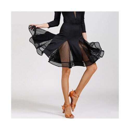 2019 Latin Dance Top and Skirt Suits Dance Dress Ballroom Costume Leotard Women Lady Evening Party Dress