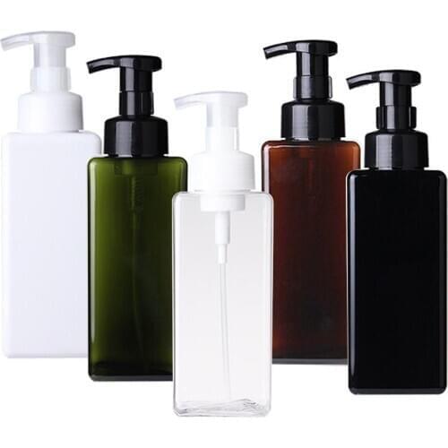 1/2Pcs 650ml Empty Foaming Pump Bottles Liquid Soap Facial Cleanser Dispenser Remover Alcohol for Nail Art UV Gel Cleaner