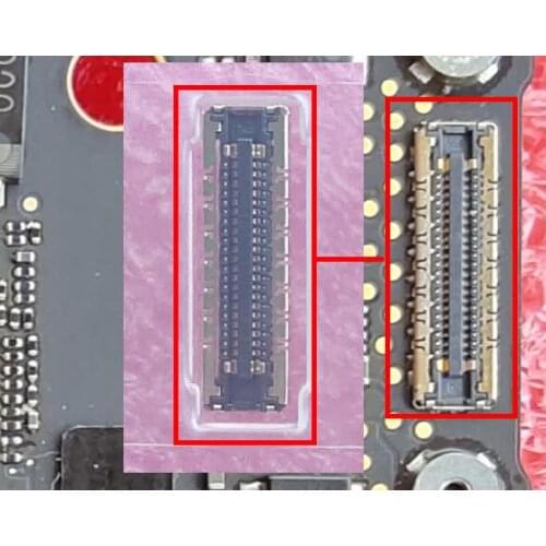 New Laptop LCD LVDS Display Connector socket slot for Macbook Pro Retina 13" 15" A1706 A1707 A1708 A1989 A1990 2016-2019 Years