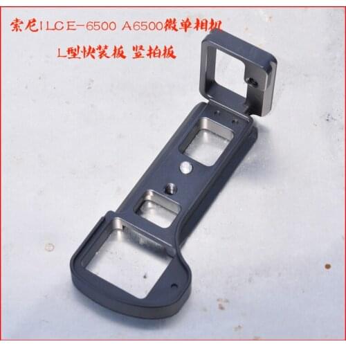 A6500 Quick Release L Plate/Bracket Holder hand Grip for Sony A6500 ILCE6500 RRS SUNWAYFOTO Markins Compatible