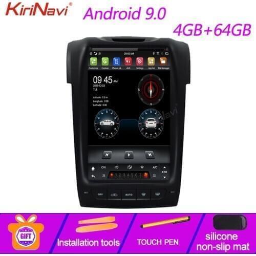 KiriNavi 11.8'' Android 9.0 Car Radio GPS Navigation For Chevrolet S10 Trailblazer Colorado Isuzu D-Max Car DVD Player 2012+ 4G