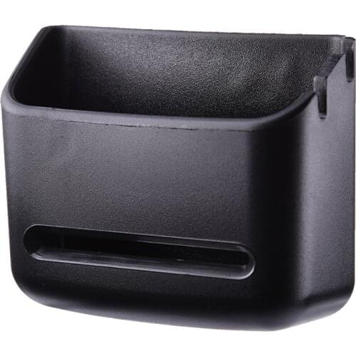 Car Mobile Phone Holder Durable Auto Door Storage Barrel ABS Black Soft PVC Car Storage Box Multi-functional Box Intensely
