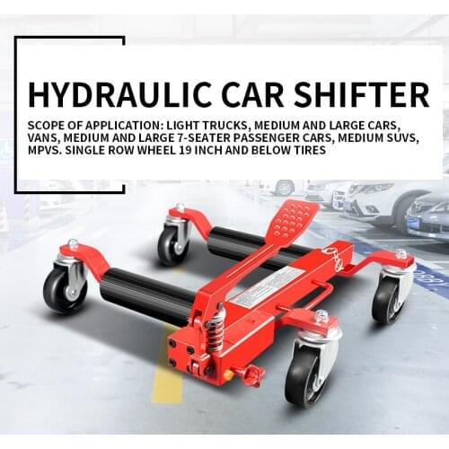 Car shifter Manual hydraulic shifter frame Portable parking shifter Wrecker hydraulic four-wheel lift trailer
