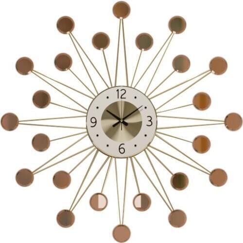 Nordic clock living room clock creative fashion modern simple personality household art wall watch quartz clock wall clock