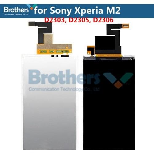 Screen For Sony Xperia M2 LCD Display LCD Screen For Sony D2303 D2305 D2306 LCD Only Original Phone Repair Part Replacement Test