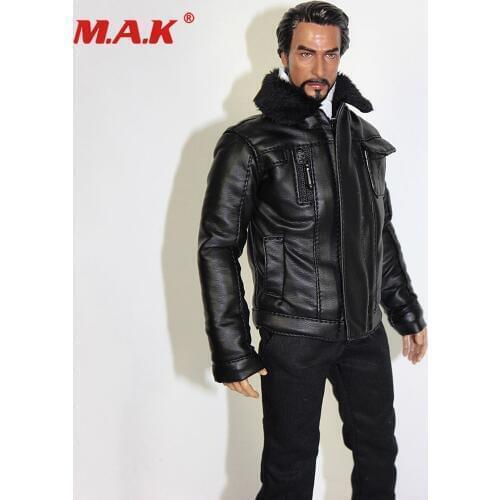 FT019 1/6 Scale Male Soldier Figure Accessory Motorcycle Suit Jacket Clothes Shoes Accessory Model for 12'' Action Figure Body