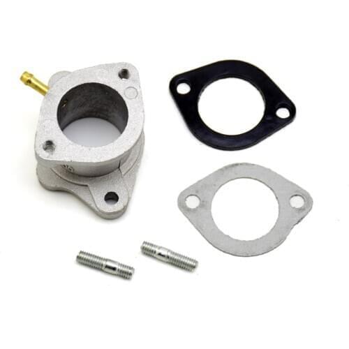 Motorcycle Pit Dirt Bike PZ27 Carb Carburetor aluminum Mainfold Adapter Inlet Intake Pipe For CG150 CG125 150CC engine ATV QUAD