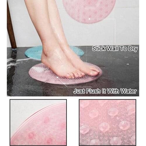31cm Bathroom Mat Strong Sunction PVC Non Slip Foot Massage Mats Bath Floor Shower Tub Bathroom Carpet Bath Safety Shower Mat