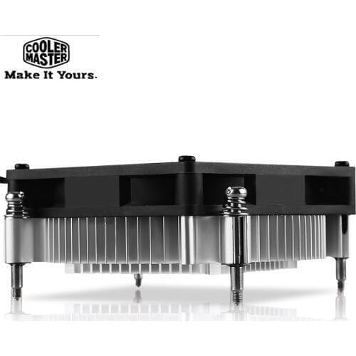 Cooler Master H115 H116 MINI CPU Cooler For all-in-one machine MINI PC box For Intel LGA 1155 1156 1150 1151 80mm Quiet fan
