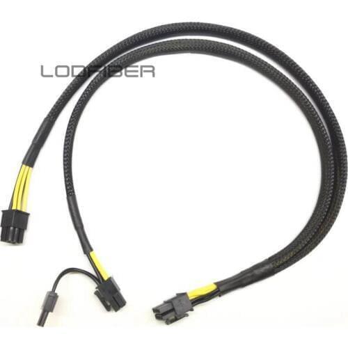 LODFIBER 10pin to 6+8pin Power Cable for HPE DL380 G9 and Intel Xeon Phi GPU 50cm