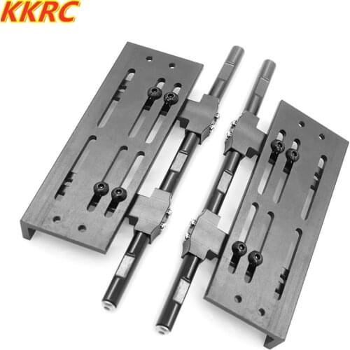 TRX4 Metal Side Pedal Step Running Boards Foot-Plate for TRX-4 SCX10 D90 1/10 RC Crawler Body Shell DIY Accessories