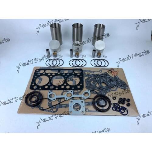 New D750 engine overhaul kit rebuild piston ring gasket set