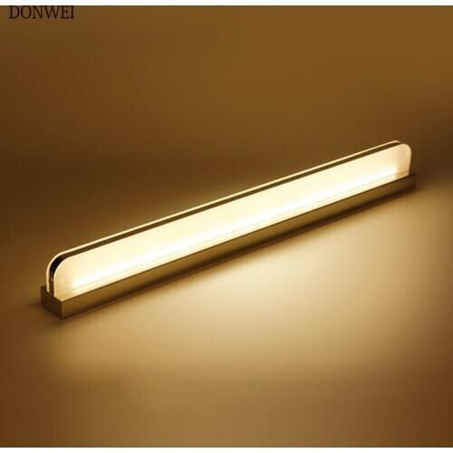 New LED Mirror Light 3W 25cm/9W 52cm/12W 52cm AC110-220V Modern Cosmetic Acrylic Wall Lamp For Bathroom Light sconce lamp