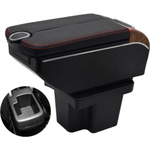 For rtage fcrte Armrest Box Double doors open USB interface Centre Console Storage Box Arm Rest Car accessories armrests