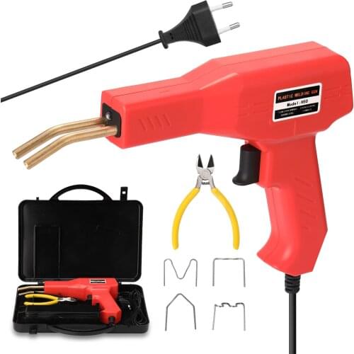 Handy Plastics Welders Garage Tools Hot Staplers Machine Staple PVC Repairing Machine Car Bumpers Repairing Stapler Welding Tool