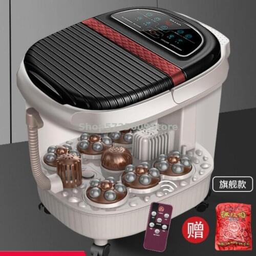 Foot Bath Electric Massage Foot Massage Foot Therapy Household Automatic Heating Constant Temperature Deep Bucket Foot