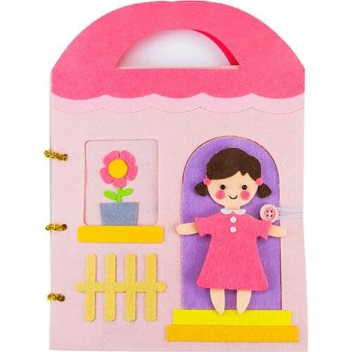 HX5D Fun Interactive Baby Book with Daily Life Activities Kids Behavior Training Book