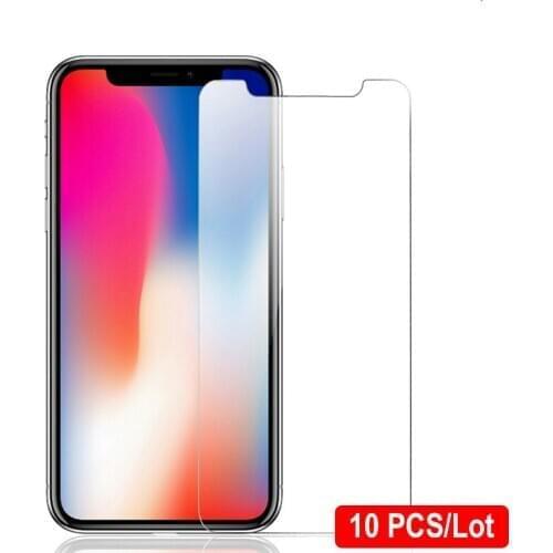 Tempered Glass For iPhone 11 Pro X XS MAX Screen Protector For iPhone 6 6s 7 iPhone 8 Plus 4 4s 5 5s SE 5C Film Protector Glass