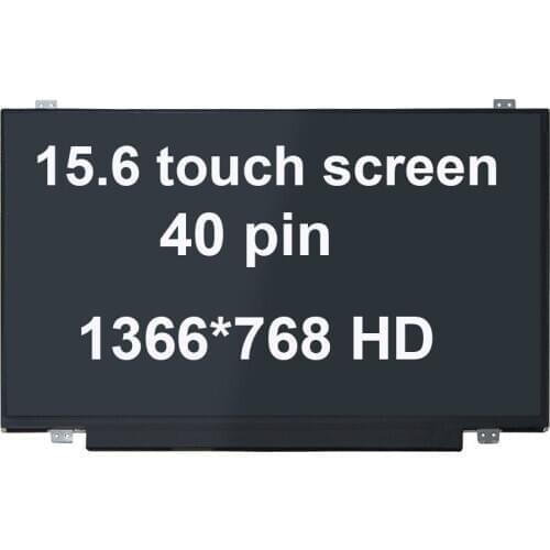 15.6" For HP TouchSmart 15-R137DS 15-R137WM 15-R138DS LED LCD Touch Screen Display Assembly 1366x768 HD 40pin