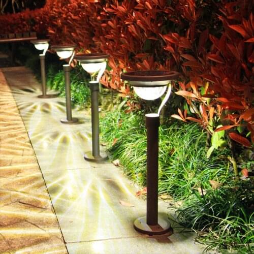 2 IN 1 Solar Pathway Light Landscape Driveway Solar Lamps Outdoor Solar Garden Stake Lights For Yard Patio Walkway