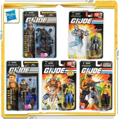 3.75inch Original Hasbro G.I. Joe POC Beachhead Dreadnok Recondo Counter Intelligence Tiger Force Sailor Model Toy Action Figure