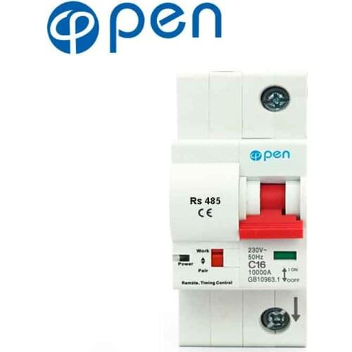 Remote control Rs485 mcb Circuit Breaker /Smart Switch/ Intelligent Automatic Recloser overload short circuit protection