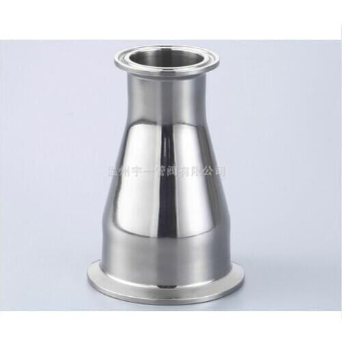 Free shipping 3'' x 1.5'' Sanitary Tri Clamp Concentric Reducer 304 Stainless Steel