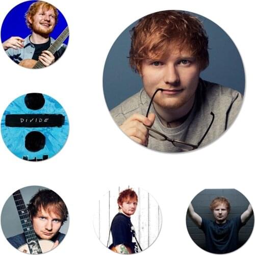Singer Ed Sheeran Badge Brooch Pin Accessories For Clothes Backpack Decoration gift