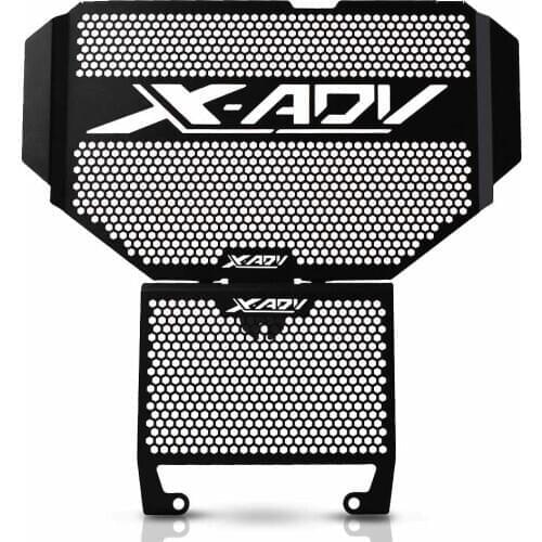 With X-ADV Logo Motorcycle Radiator Guard Grille Protection Water Tank Guard For HONDA X-ADV XADV X ADV 750 2017 2018 2019