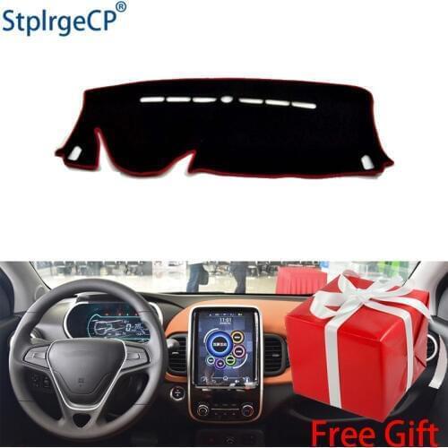 For CHERY EQ1 2017 2018 dashboard mat Protective pad Shade Cushion Pad interior sticker car styling accessories