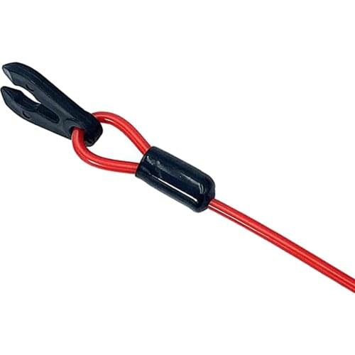 Red Boat Engine Stop Switch Key Lanyard Safety Cord Clip for Yamaha Outboard